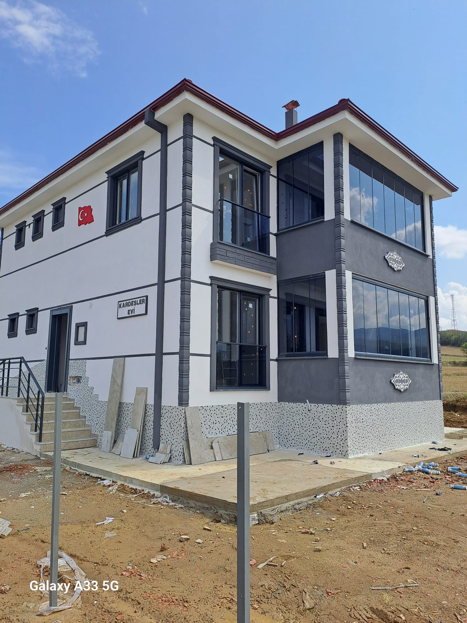SİNOP/SARAYDÜZÜ PVC&CAM BALKON PROJEMİZ.
