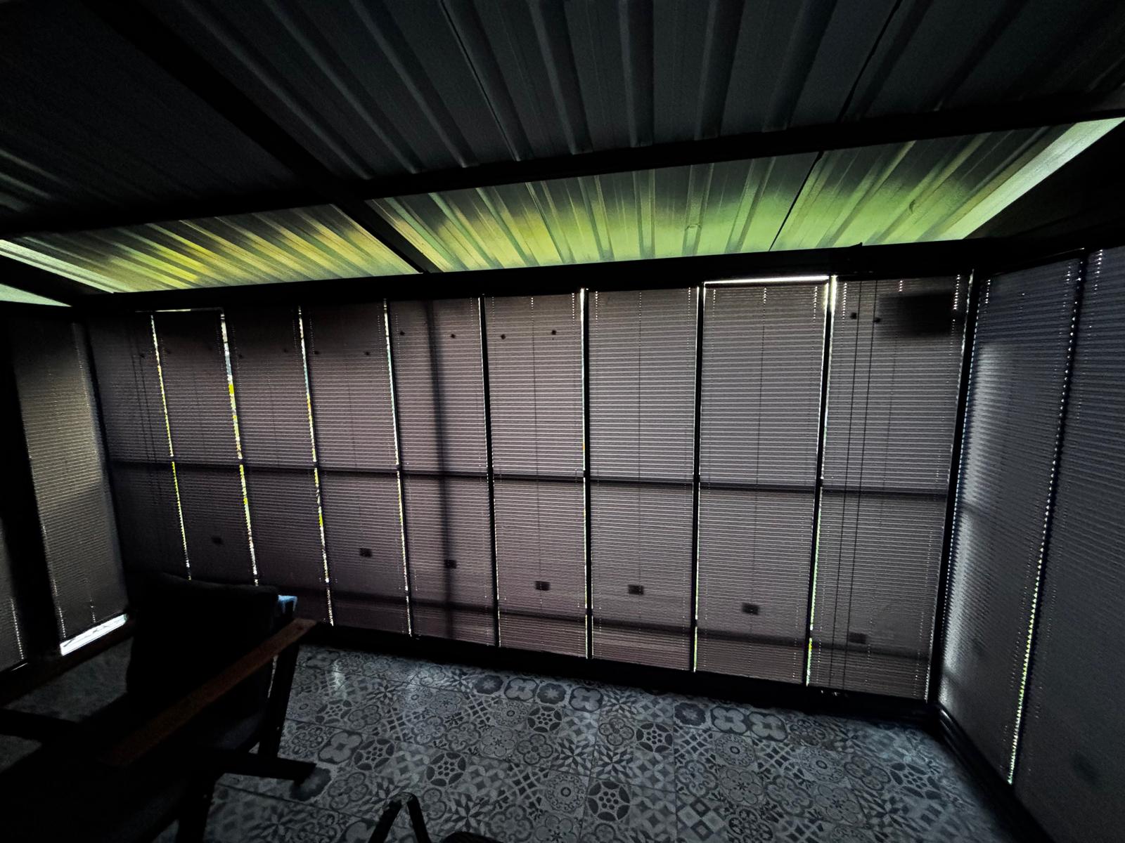 CAM BALKON PERDE PROJEMİZ.